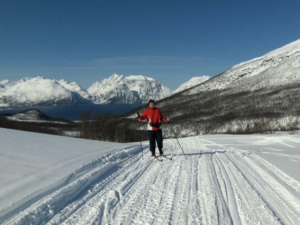 דירות Olderdalen Lyngenfjord,Odins Hus מראה חיצוני תמונה
